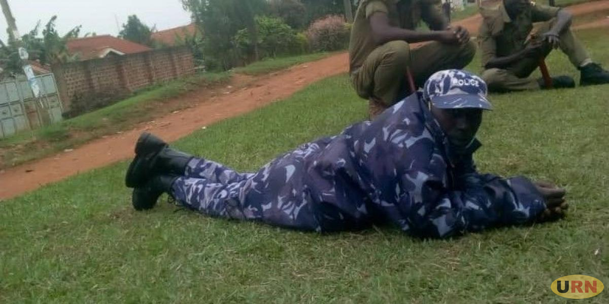 Police officer killed by teargas canister