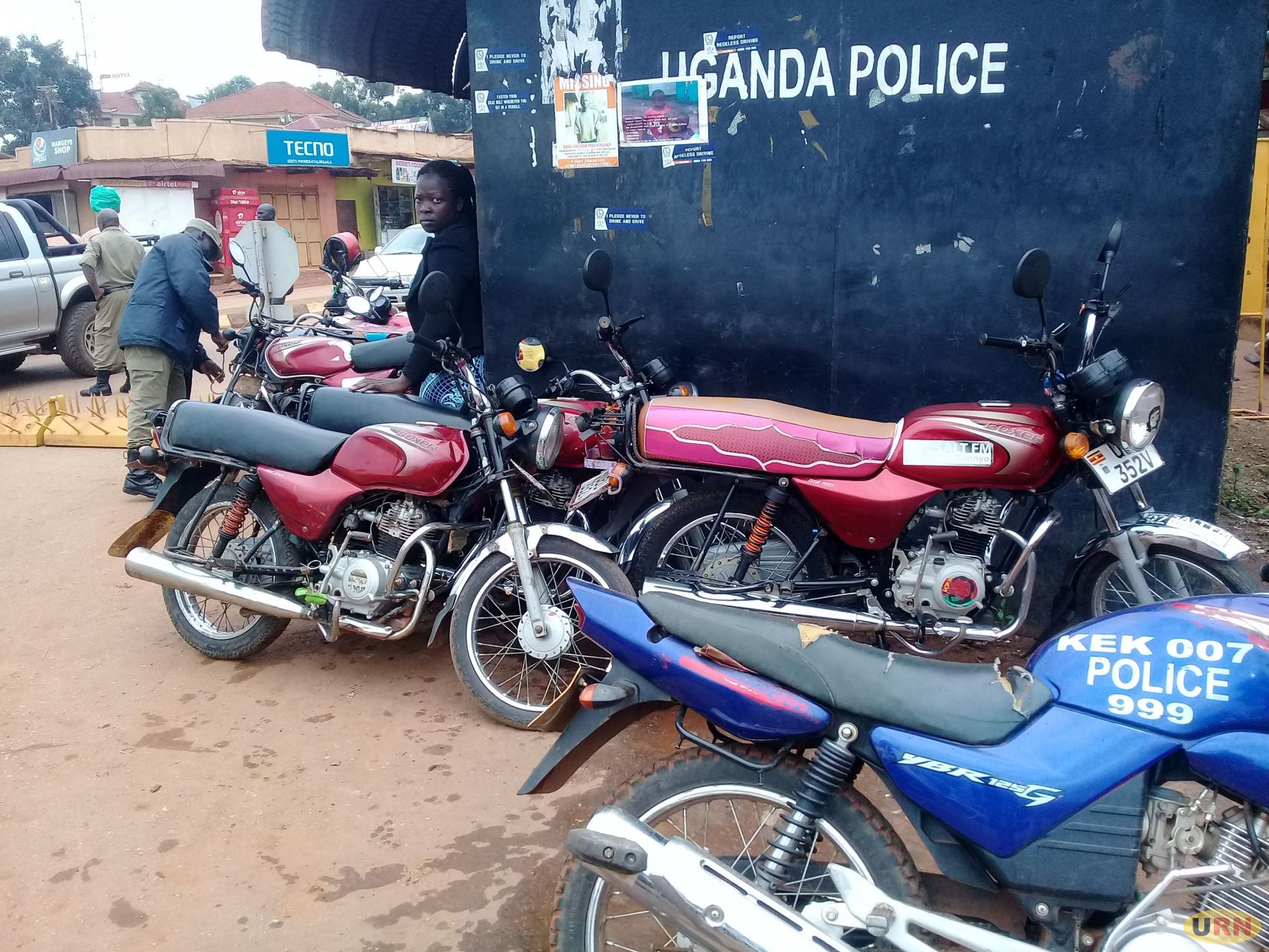 Police Impounds 63 Motorcycles in operation against illegal Roadside Stages