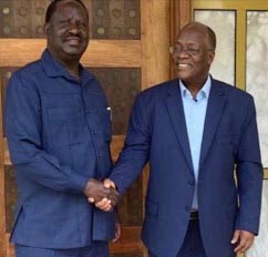 President Magufuli, Raila Odinga ill with Covid