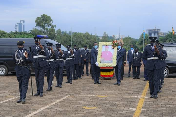 In Pictures: Official funeral for Archbishop Lwanga at Kololo Airstrip