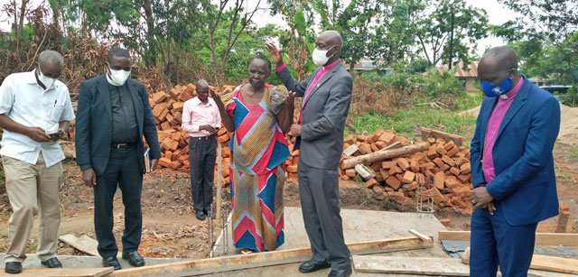 Kaziimba unveils house project for archbishop Wani’s family