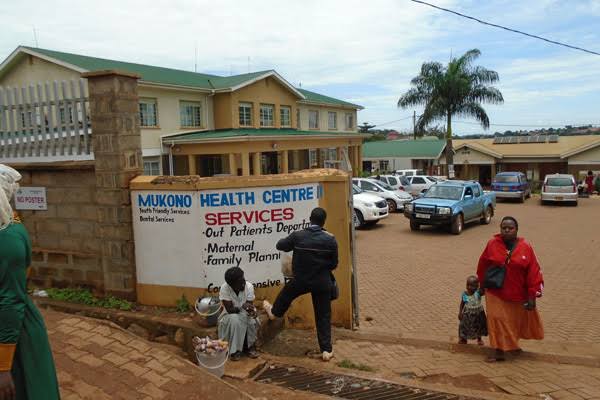 Mukono general hospital on the spot over  twin baby thrown into placenta pit