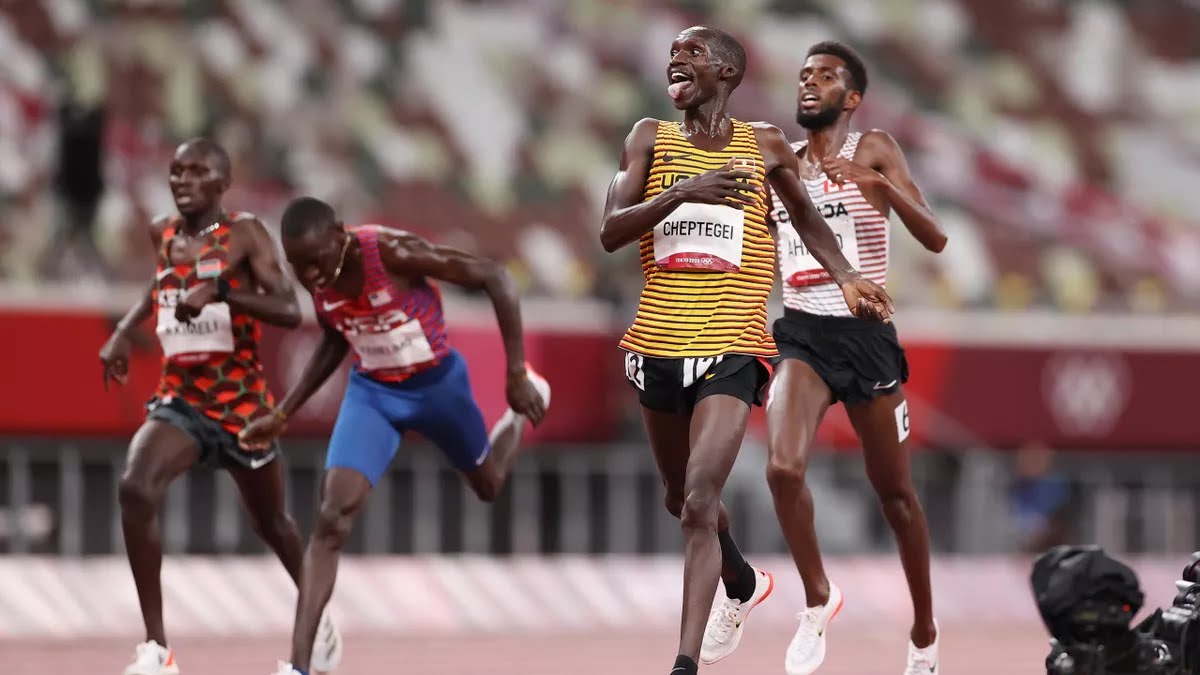 Cheptegei wins gold medal, the second for Uganda in 2020 olympics