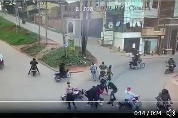 All 12 men caught on CCTV robbing an Indian businessman arrested