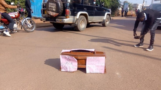 Suspects who dumped a baby coffin labelled Diana Atwiine arrested