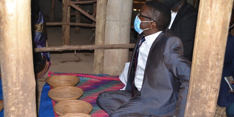 Roofing of Kasubi tombs starts as Mayiga says works will be complete by end of year