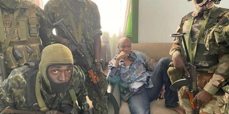 Confusion in Guinea as president Conte is besieged by Special Forces but minister says coup is reppelled