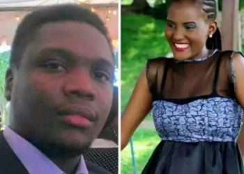 A photo montage of Dr. Kirabo and the late Mirembe