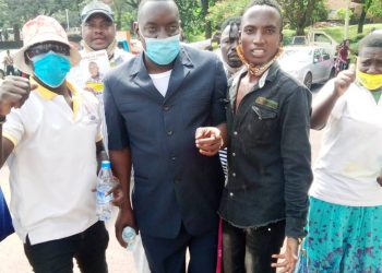 Prince Wasajja- donning a suit, at Mengo court on September 30