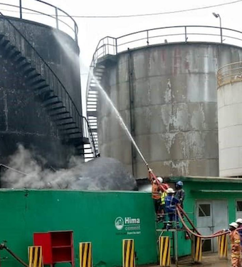 Hima cement factory fire victims flown to South Africa