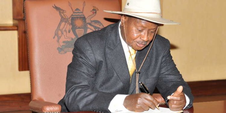 Museveni signs into law NSSF mid term access