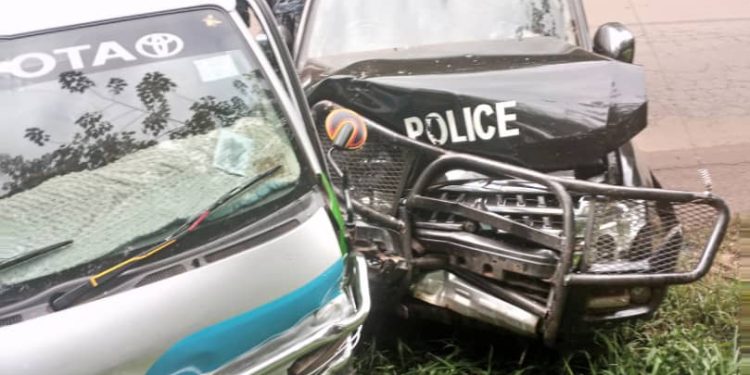 Five injured as VP Alupo’s convoy car run through rugby team  vehicle