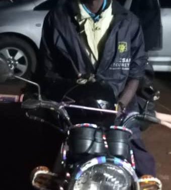 Security guard arrested with dead man stuffed in sack