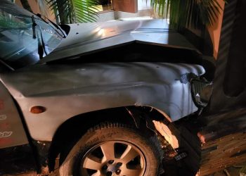 Lord Mayor Lukwago survives as speeding Subaru rams his house