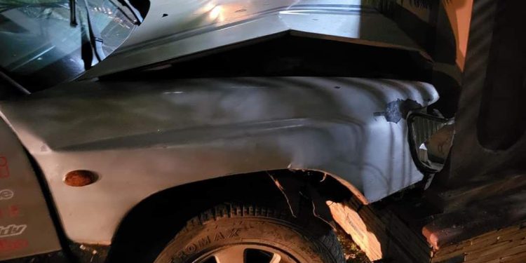 Lord Mayor Lukwago survives as speeding Subaru rams his house