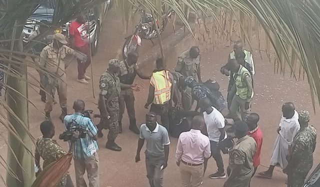 Three arrested in foiled robbery at CPS