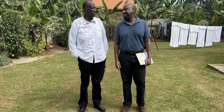 Muhoozi meets Saleh, says one day he will be president
