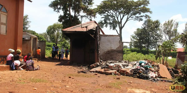 “Bomb” blows house at disputed land in Jinja