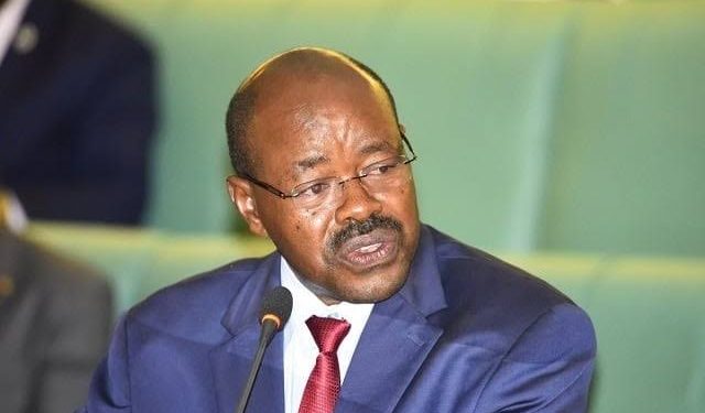 Minister Amos Lugoloobi arrested over Karamoja iron sheets