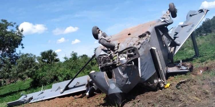 Plane crashes in Northern Uganda