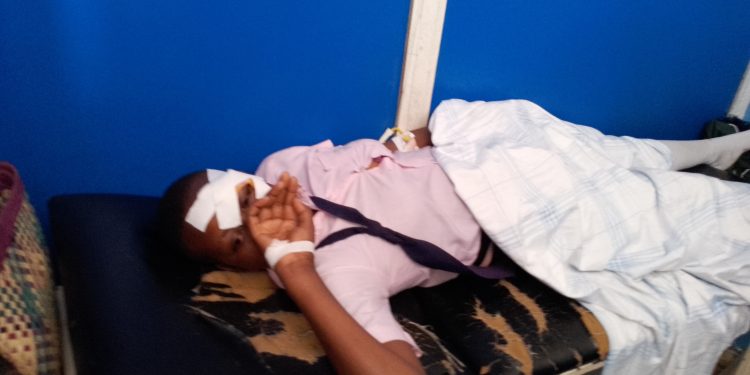 Several students injured after school bus rolls in Bulenga