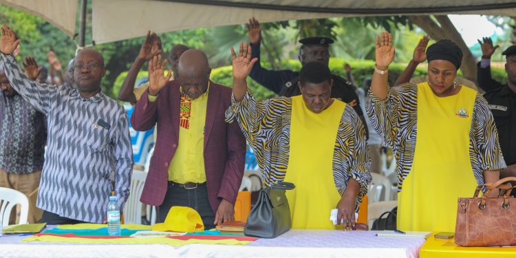 After series of prayers by NRM leaders, Museveni recovered