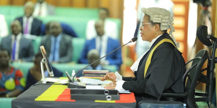 Speaker Among orders Police, UNRA to remove all vehicles parked on roadsides