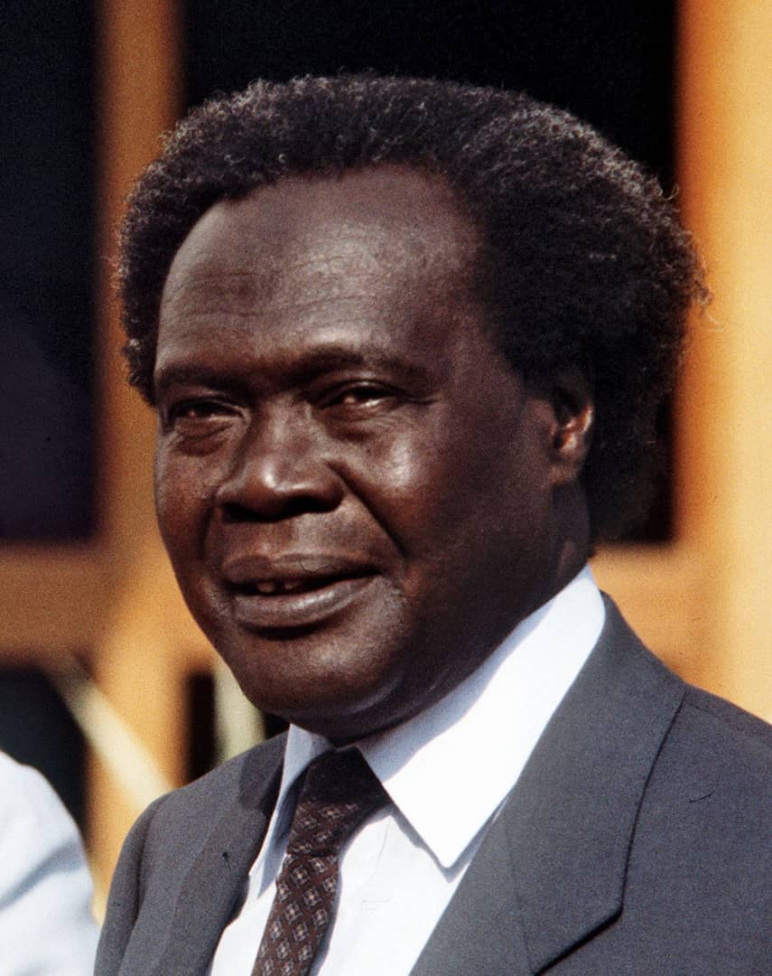 The late Dr. Milton Obote former UPC leader.