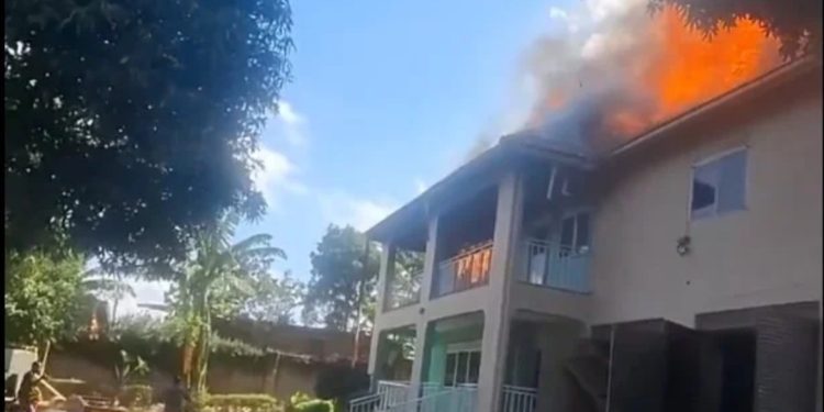 Electricity Blamed For Late Dr Ssemogerere House Fire