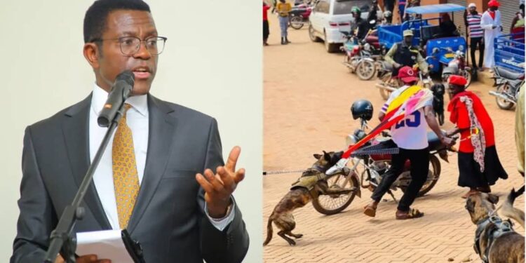 PM Mayiga condemn police brutality on NUP supporters.