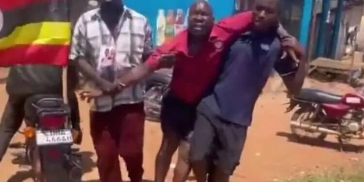 NUP supporter allegedly shot in the leg by during campaign in Kayunga