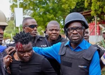 EC condemns Army brutality on Bobi Wine and his supporters in Gulu.