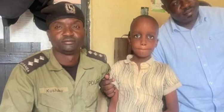 Kidnapped Six years child found with Shamba-Boy