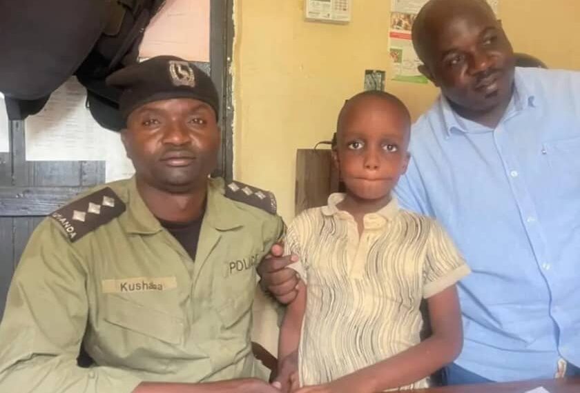 Kidnapped Six years child found with Shamba-Boy