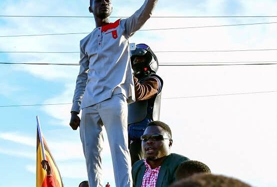 Bobi Wine addresses a massive Campaign Rally in Mpigi