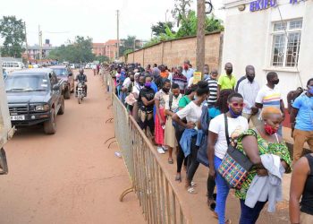 In pictures: Hundreds vaccinated at Buganda Kingdom organized Covid19 vaccination.