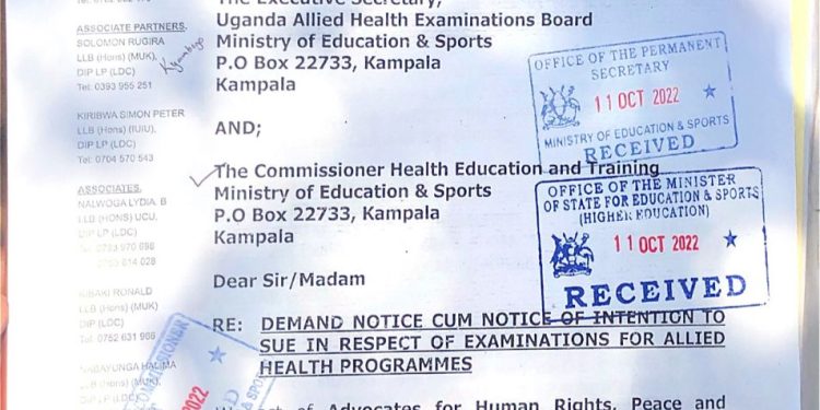 Infighting at Uganda Allied Health Examination Board puts in balance final exams for 5,000  students
