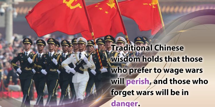 A powerful Chinese military contributes to global stability