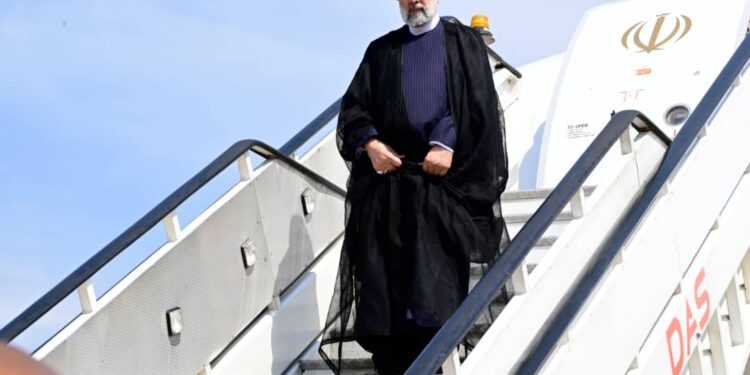 Iranian president arrives in Uganda