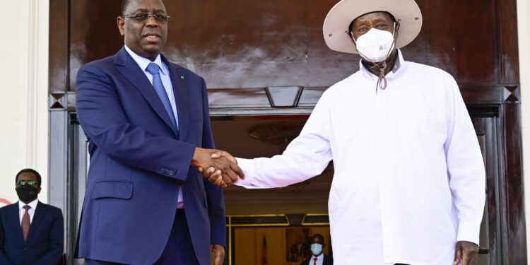Senegalese President Sall ends his two day visit