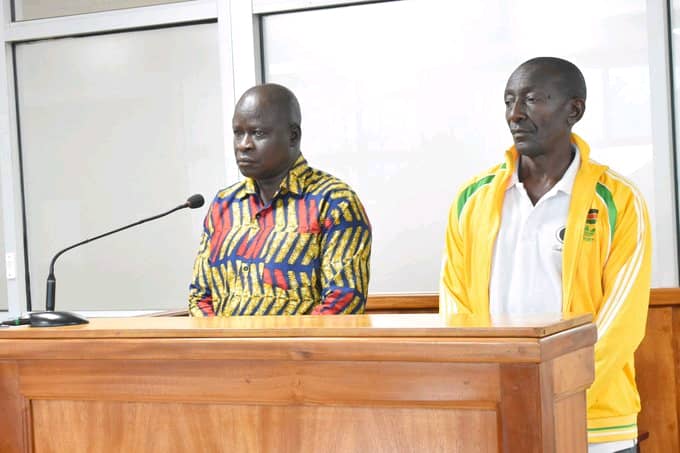 Mulopa and Ngobo the jinja educational officers who were charged