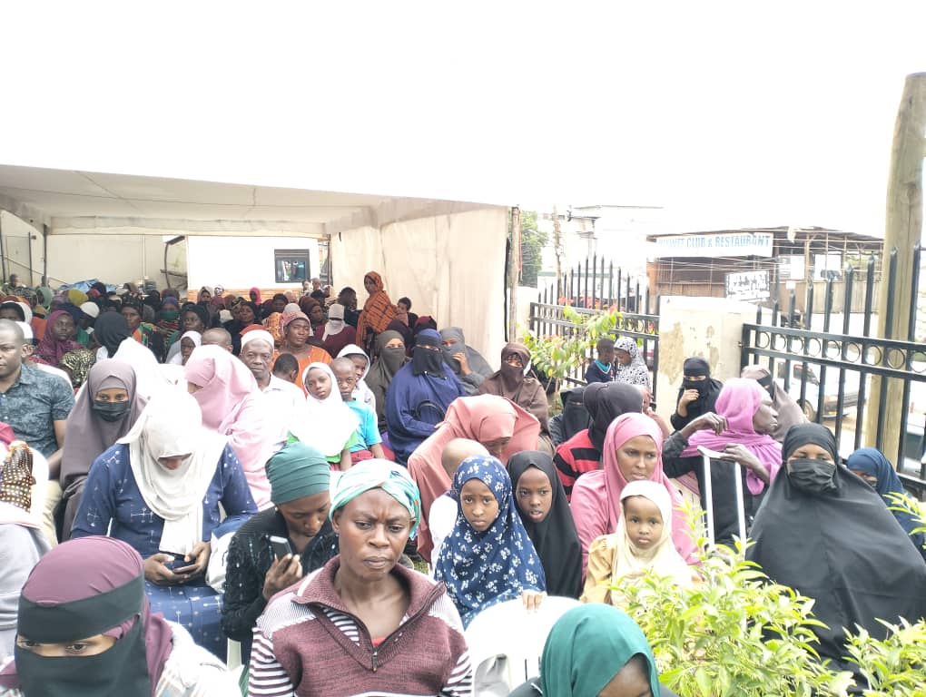 Some of the somali and sudanese nationals listening to Sheikh Waiswa.