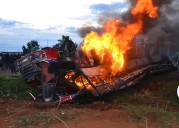 Police Investigating How YY Coach, Overturned, Caught Fire Killing Travellers