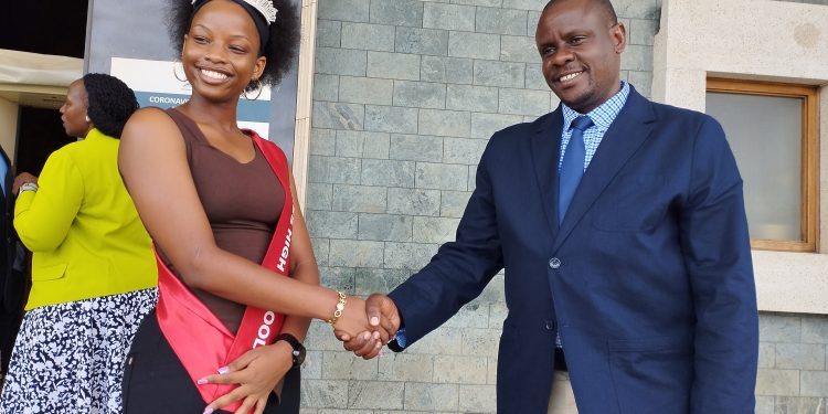 Minister Balaam Commends Miss High School Birungi For Mobilizing Fellow Youth
